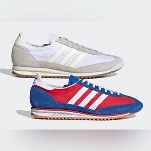 RARE - LOTTA VOLKOVA x Adidas sl72 cloud white sneakers